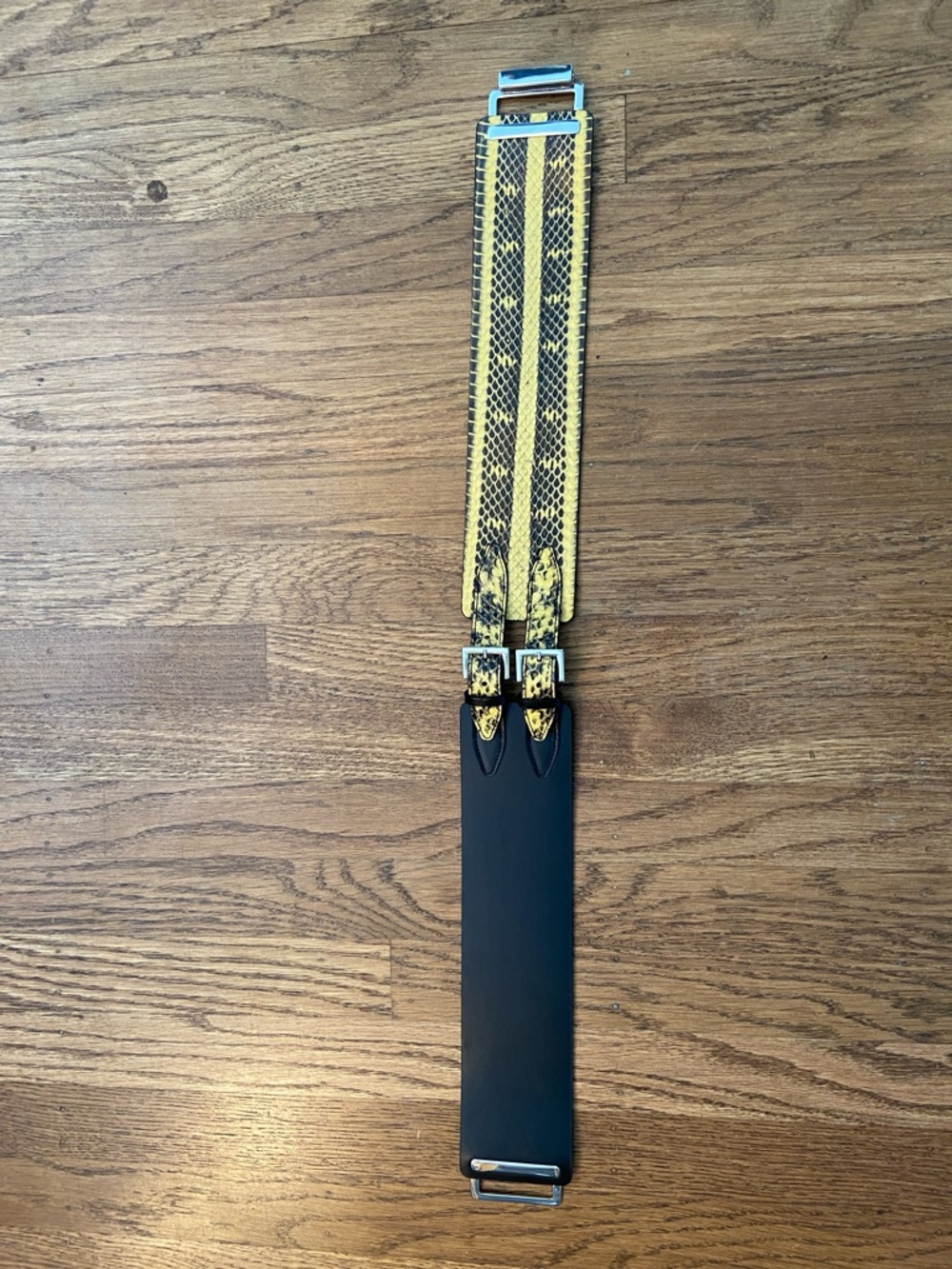 McQueen thick corset style belt